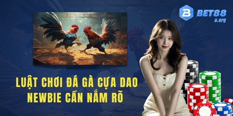 Luật chơi đá gà cựa dao newbie cần nắm rõ 